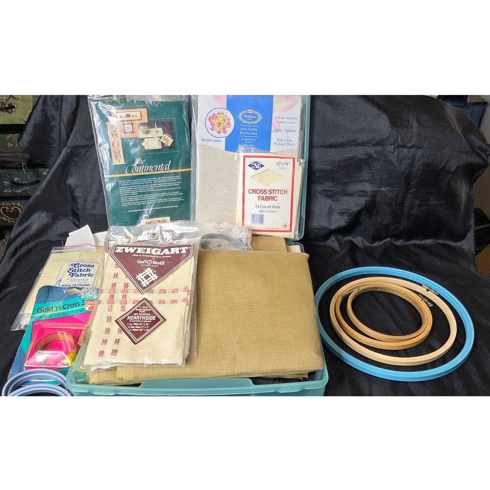 Embroidery Cross Stitch Lot